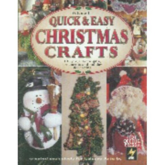 Leisure Arts Quick and Easy Christmas Crafts Vol 1 133 Projects Gifts Ornaments - Picture 8 of 8
